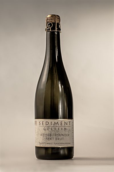 SedimentGestein - Weißer Burgunder Sekt Brut